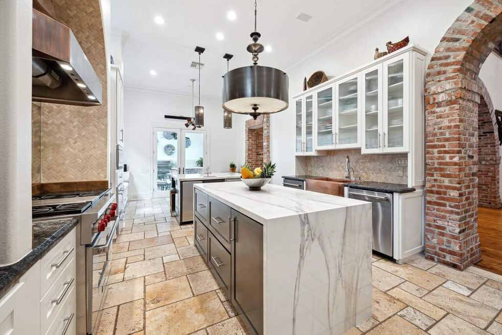 The kitchen of 3207 Sackett St.