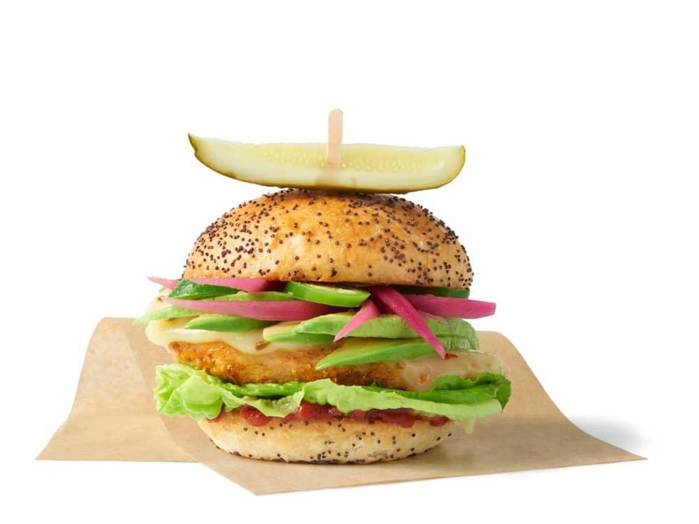 The Melt chicken sandwich