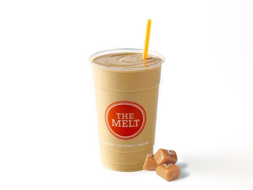 The Melt salted caramel milkshake