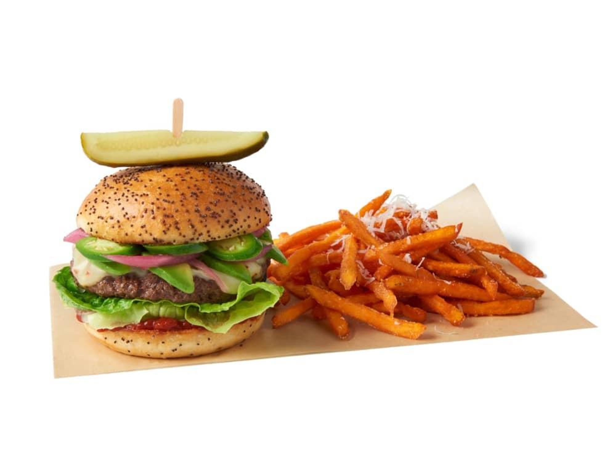 The Melt spicy mission burger