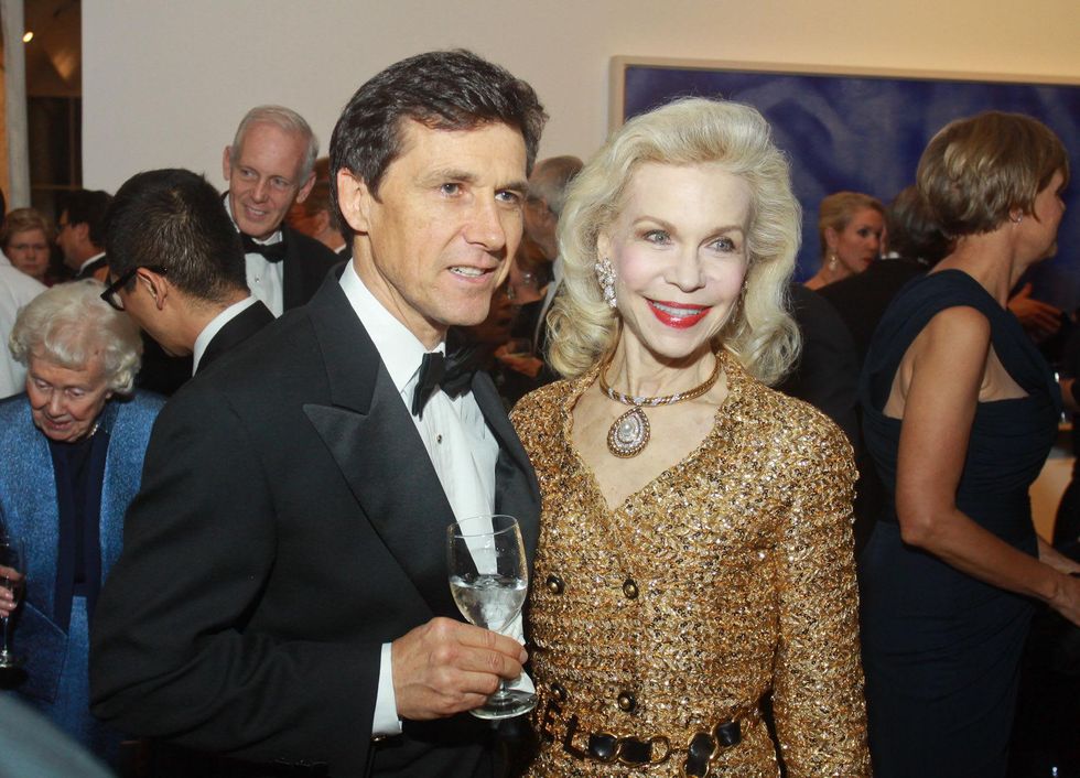 The Menil 25th anniversary gala, December 2012, Josef Helfenstein and Lynn Wyatt