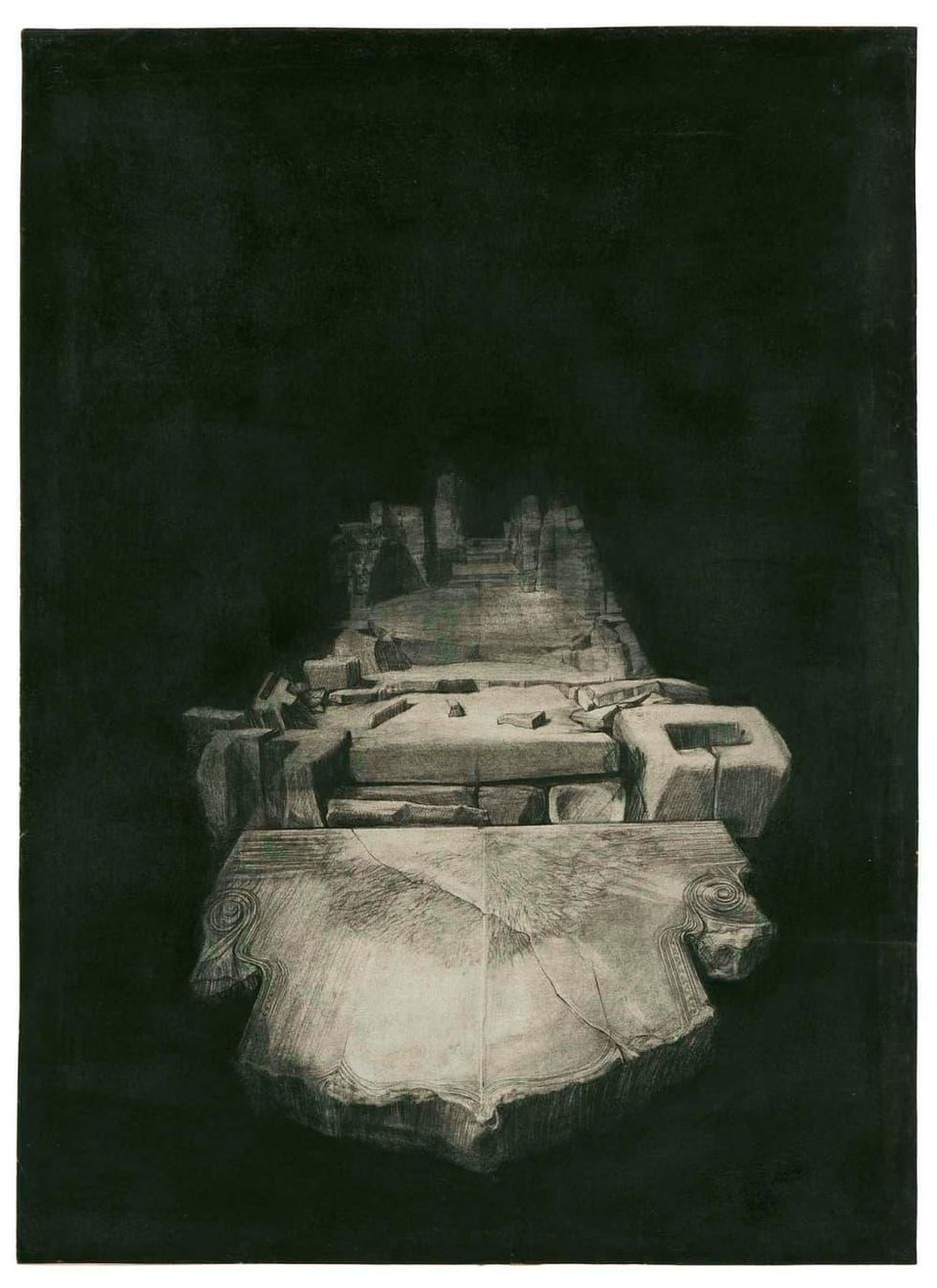 The Menil Collection presents "Dream Monuments: Drawing in the 1960s and 1970s"