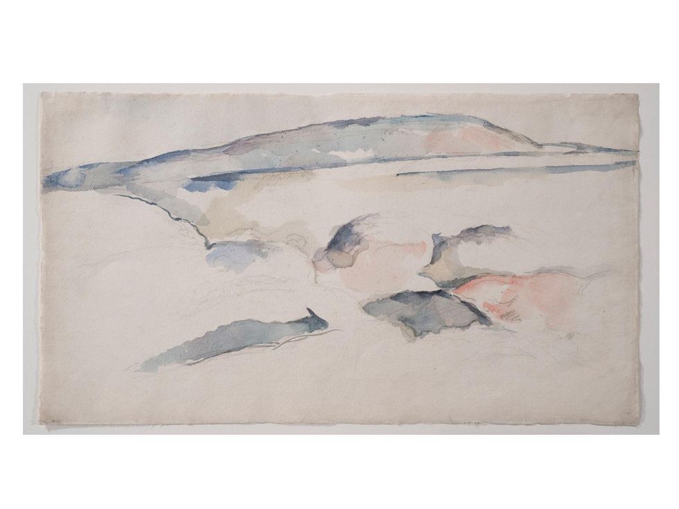 The Menil Paul Cezanne Montagne (Mountain)