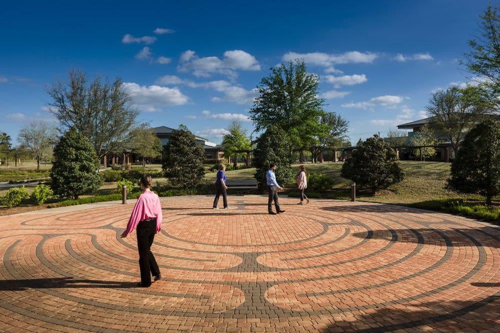 The Menninger Clinic labyrinth