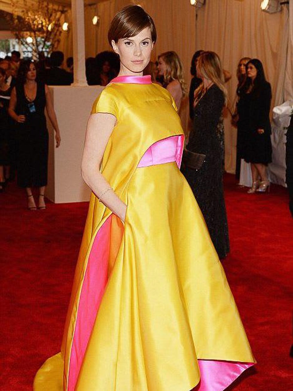 The Met Costume Gala May 2013Elettra Wiedemann Dressed in Prabal Gurung