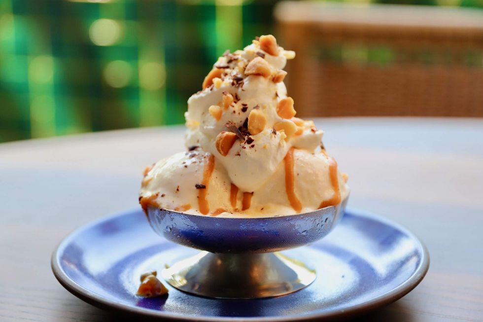 The miso caramel sundae at Balboa Surf Club