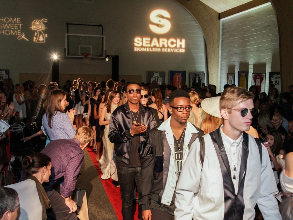 The models at the SEARCH fashion event March 2014