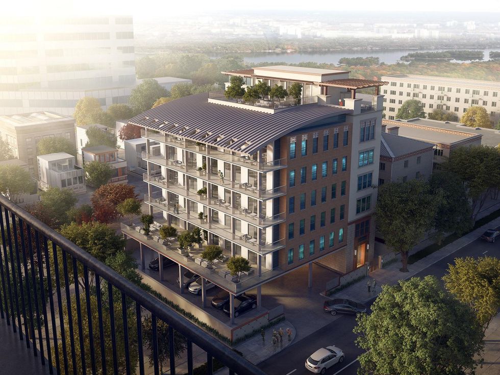 The Monroe at Bayou Park rendering March 2015