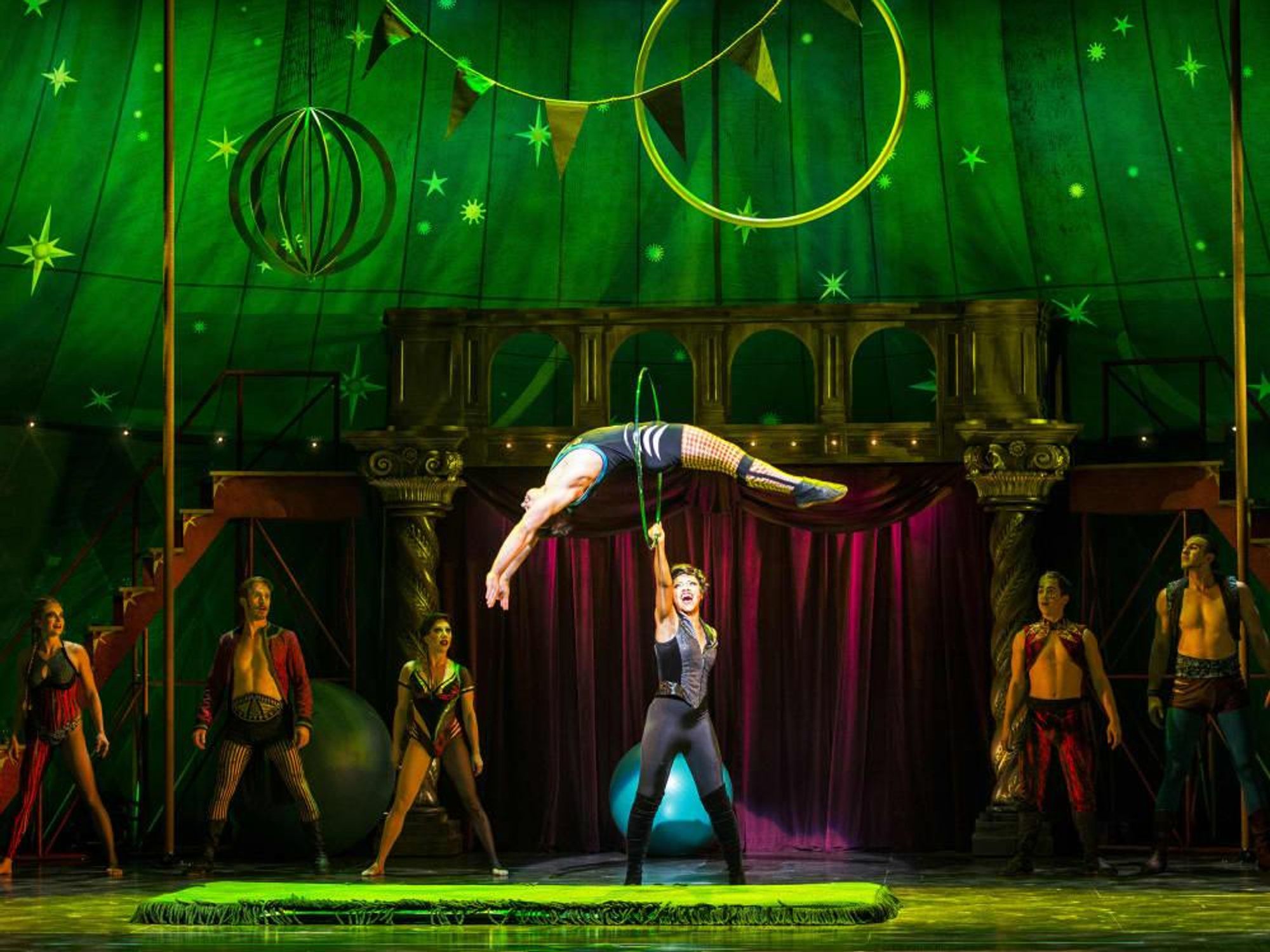 The national tour of Pippin
