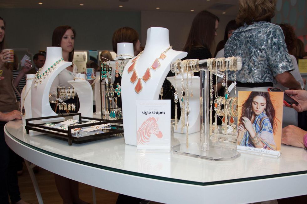 The new Marrakech Collection at the Kendra Scott opening in The Woodlands April 2014
