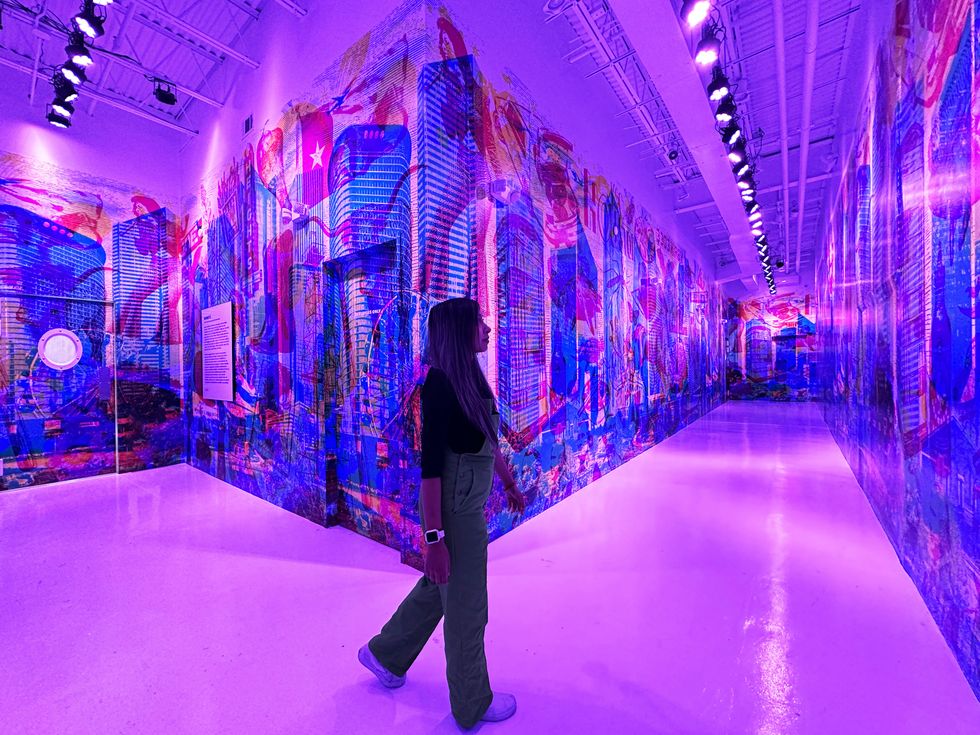 The new RGBHTX exhibit at Color Factory