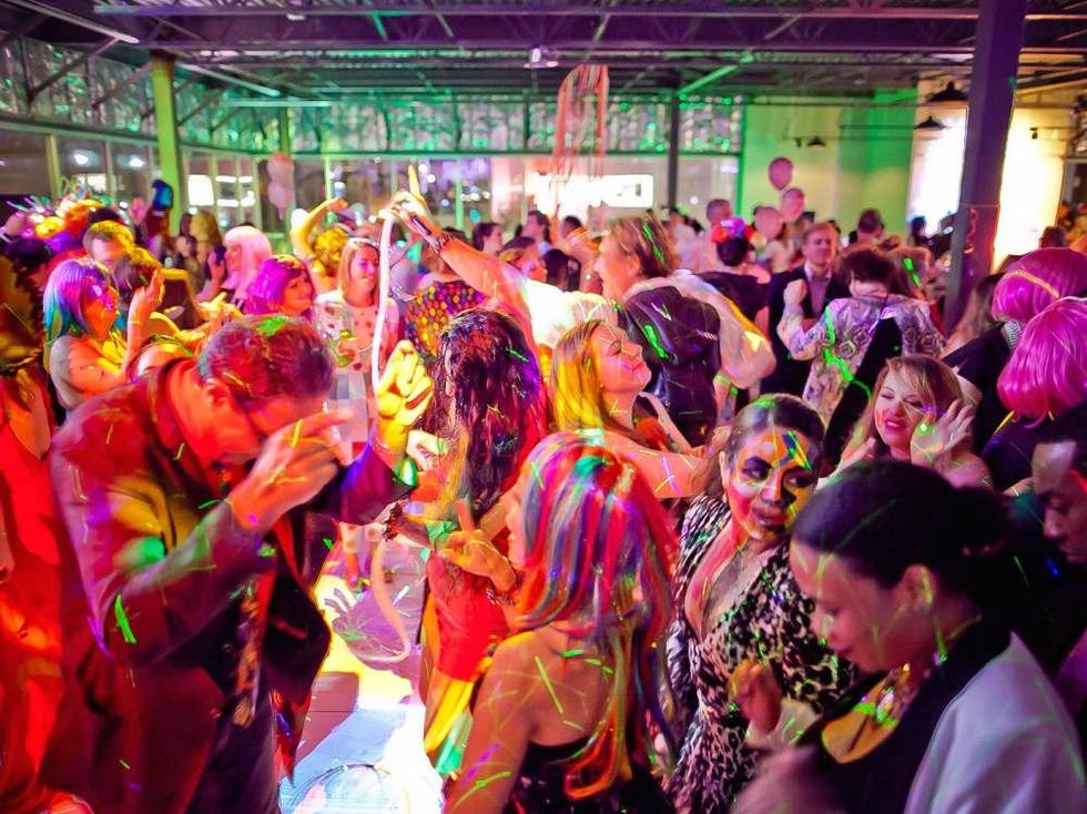 The Paint Ball, Feb. 2016, dancing