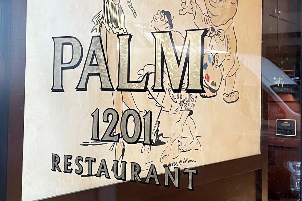 The Palm Downtown Houston front door