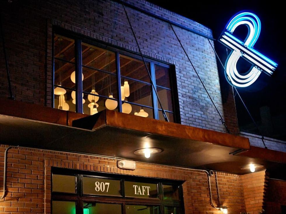 The Pass & Provisions exterior night