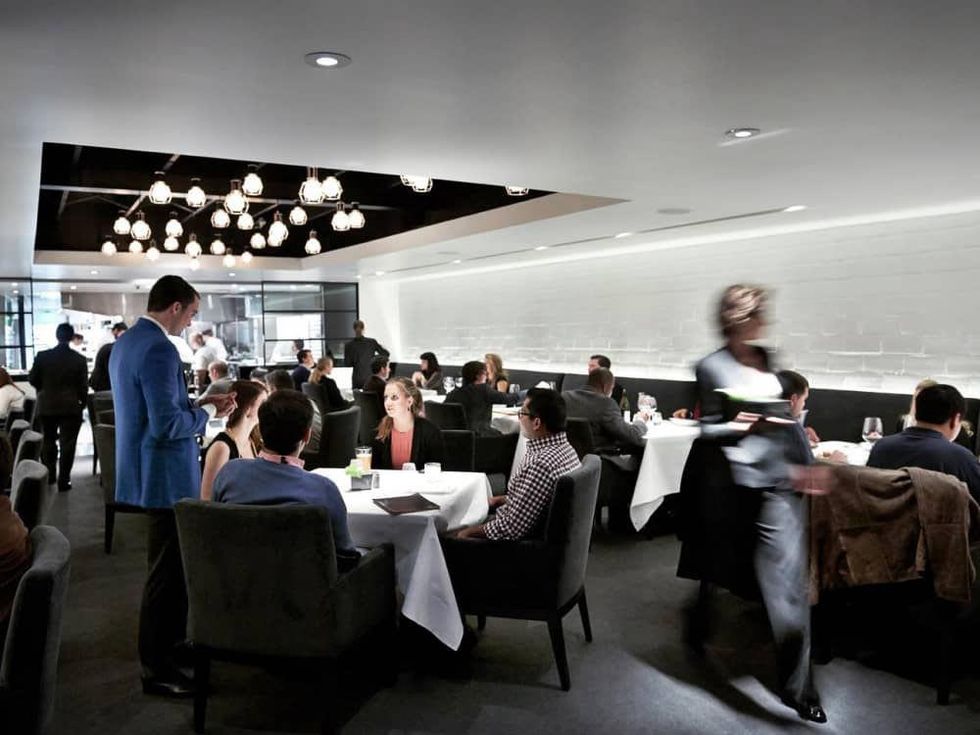 The Pass & Provisions Houston restaurant interior dining room crowd