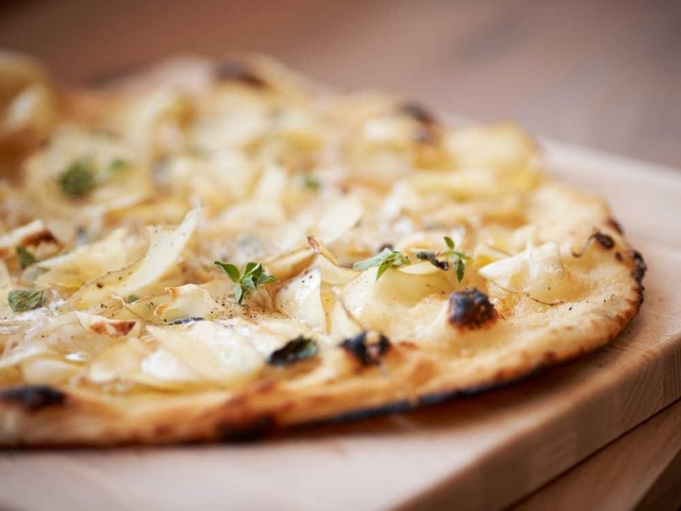 The Pass & Provisions pizza