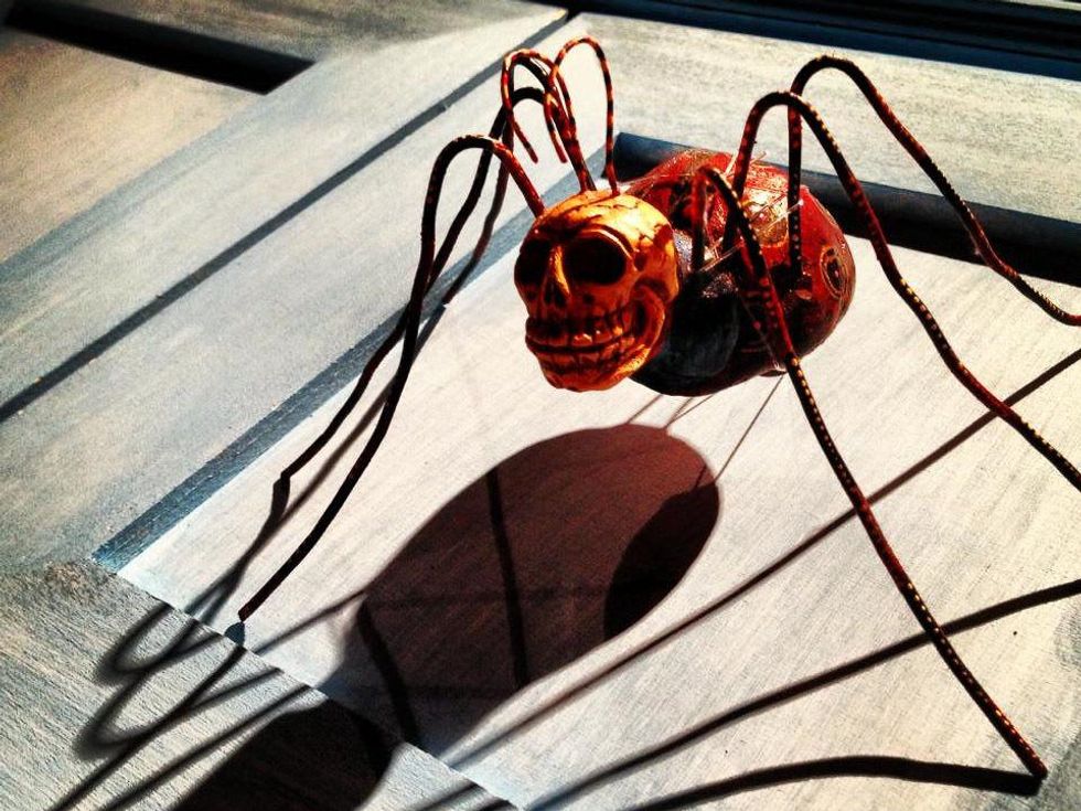 The Pastry War Houston August 2013 folkart spider