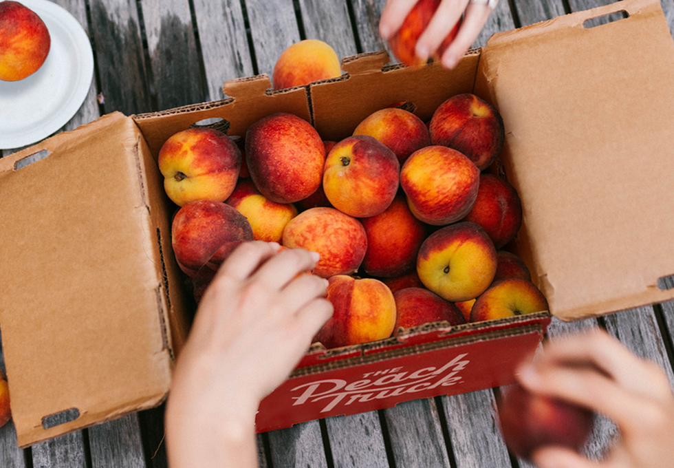 The Peach Truck at City Place