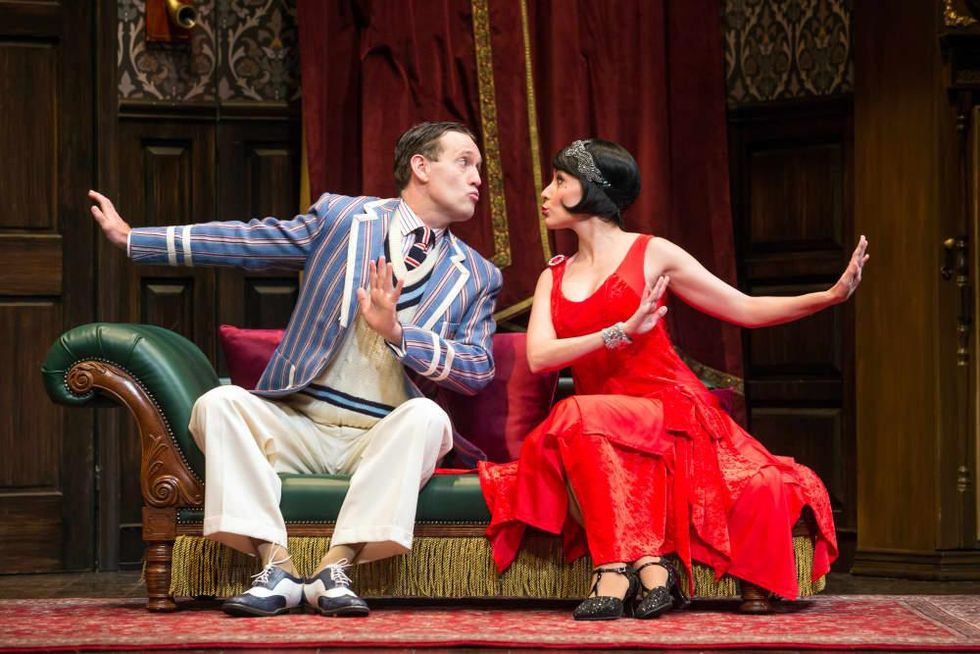 The Play That Goes Wrong: Ned Noyes and Jamie Ann Romero
