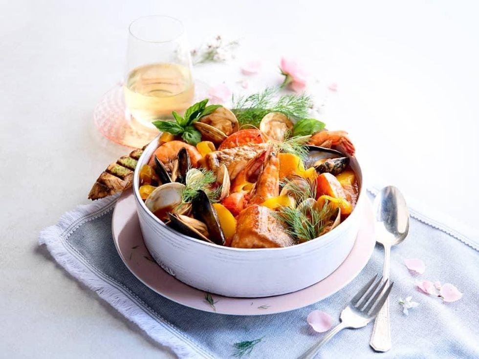 The Post Oak Bloom and Bee bouilibaise