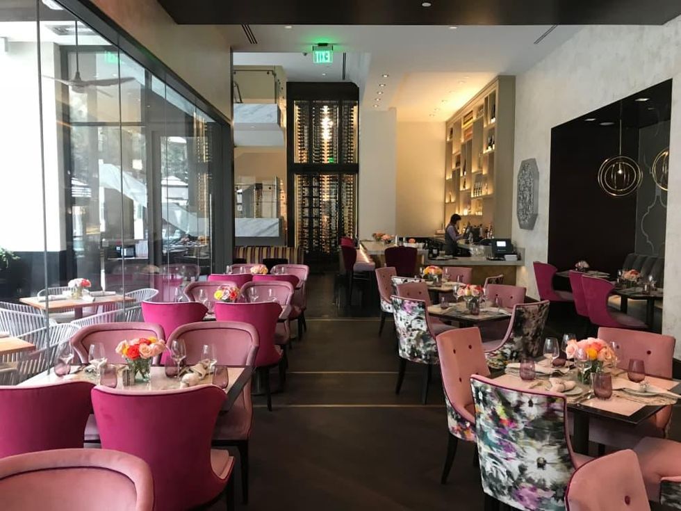 The Post Oak Bloom and Bee dining room