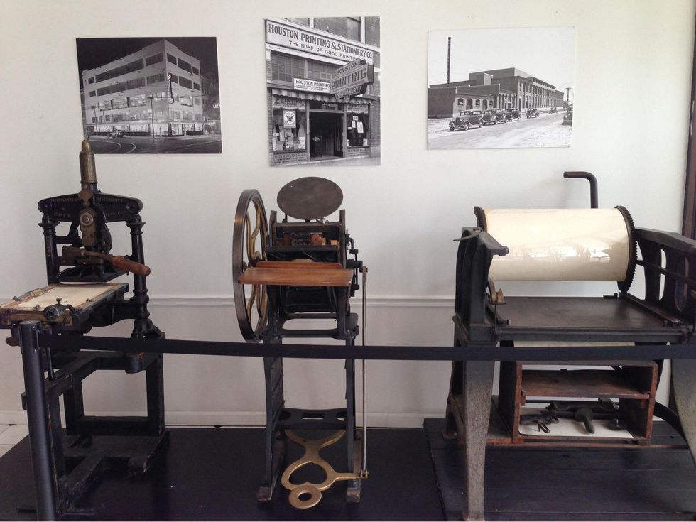 The Printing Museum Lobby