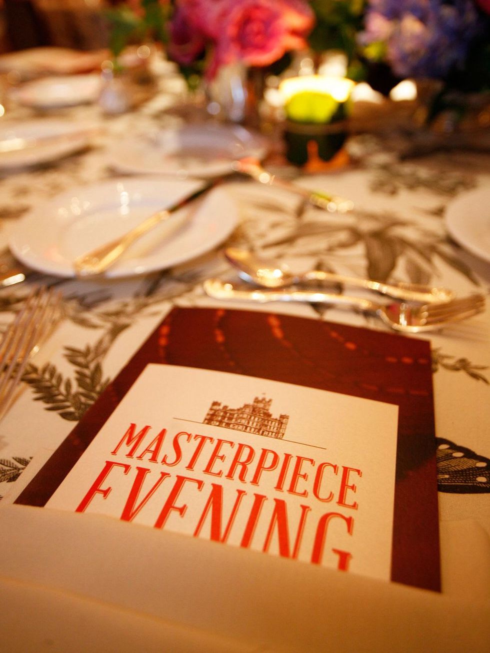 The program at Masterpiece Evening April 2014