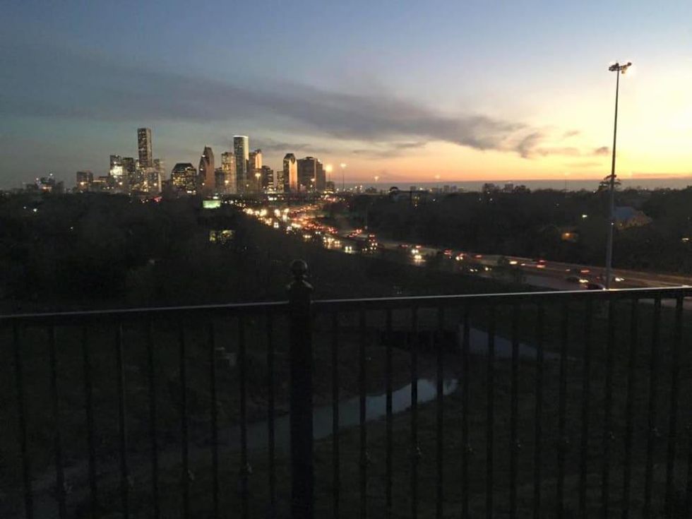 The Raven Tower skyline view