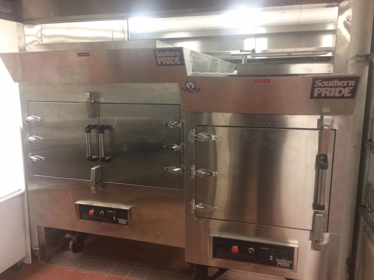 These two smokers will be at the heart of The Republic's menu