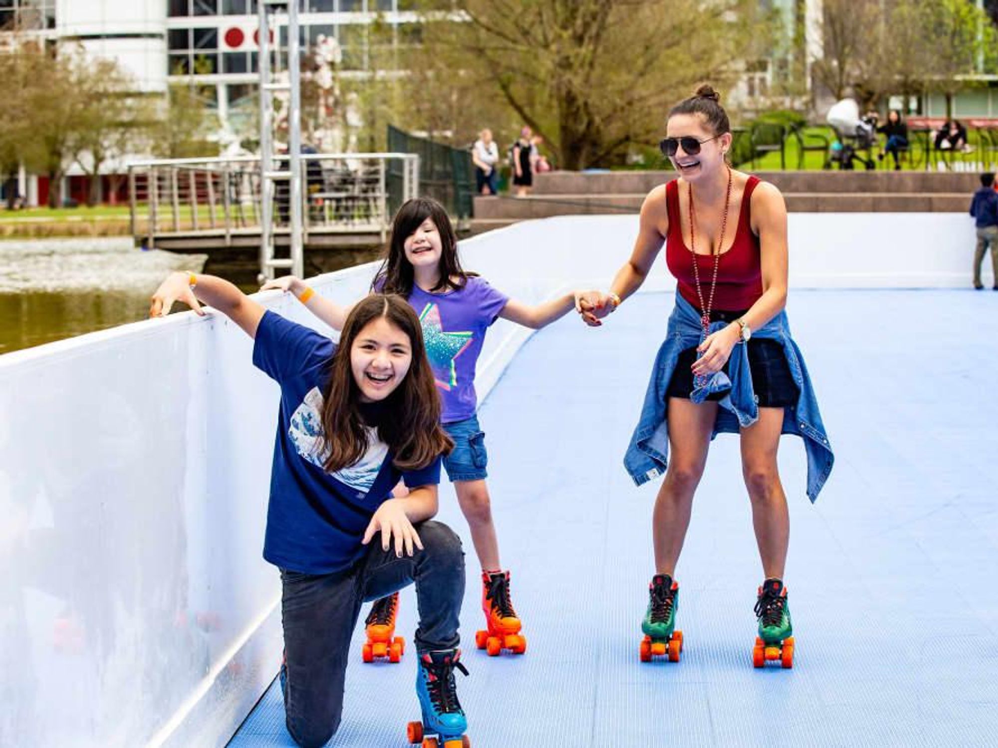 The Rink Discovery Green Houston skate