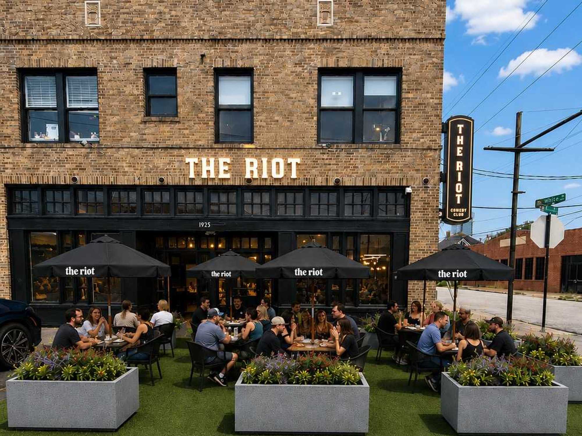 The Riot Comedy Club rendering