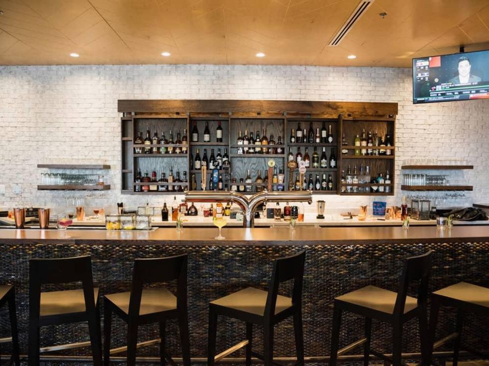 The Roastery Briargrove bar interior