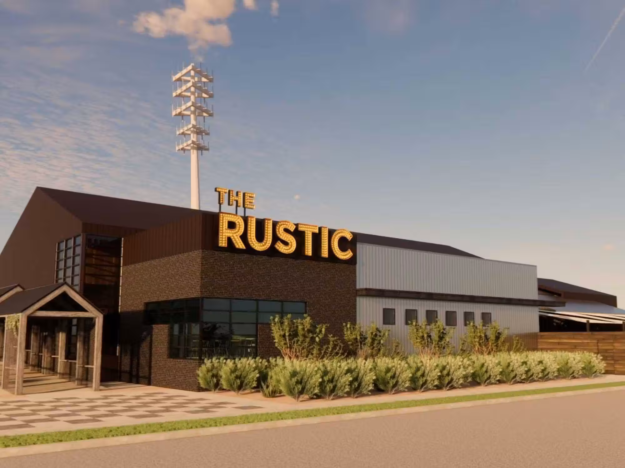 The Rustic Downtown Houston rendering