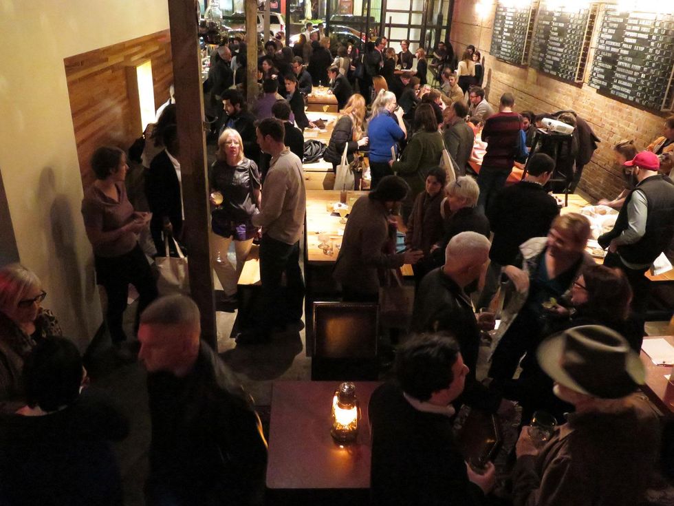 The scene at the CounterCurrent Kick-Off March 2014