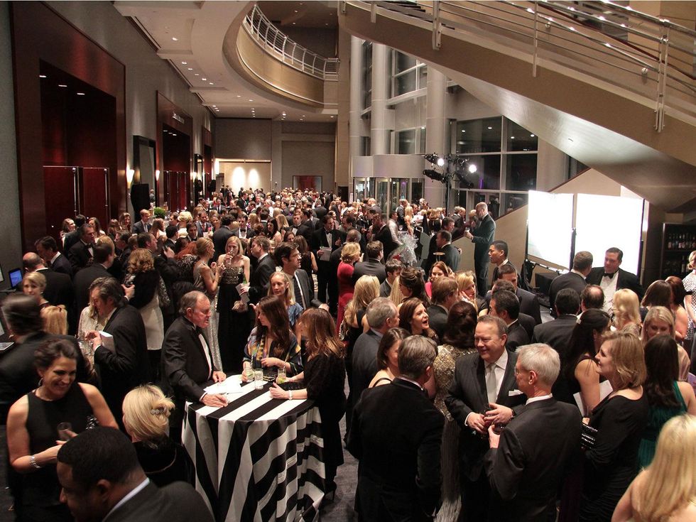 The scene at the Royal Sonesta at West University Park Lovers Ball February 2014