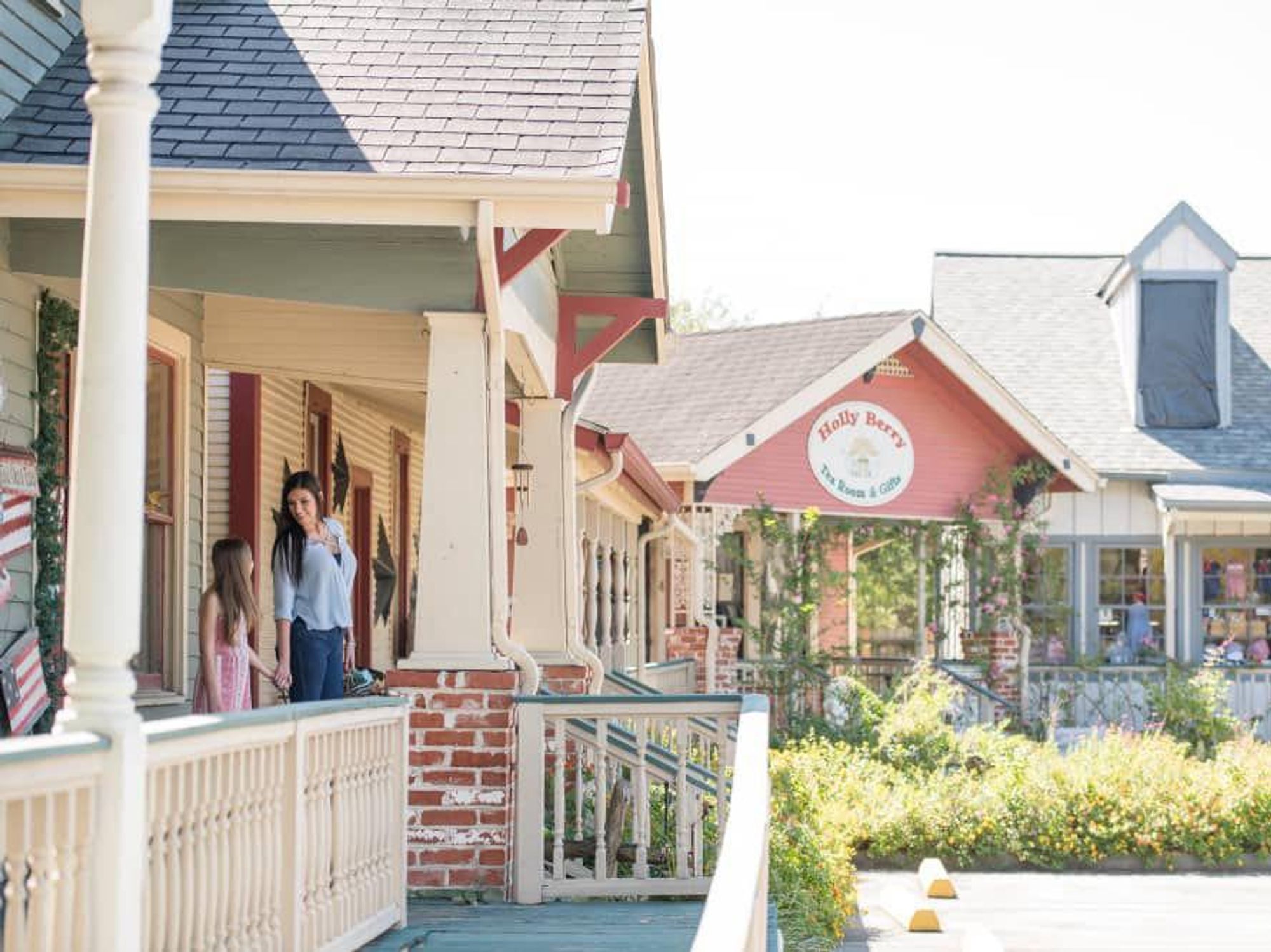 The Shoppes at Founder's Square feature charming boutiques in century-old Victorian homes.