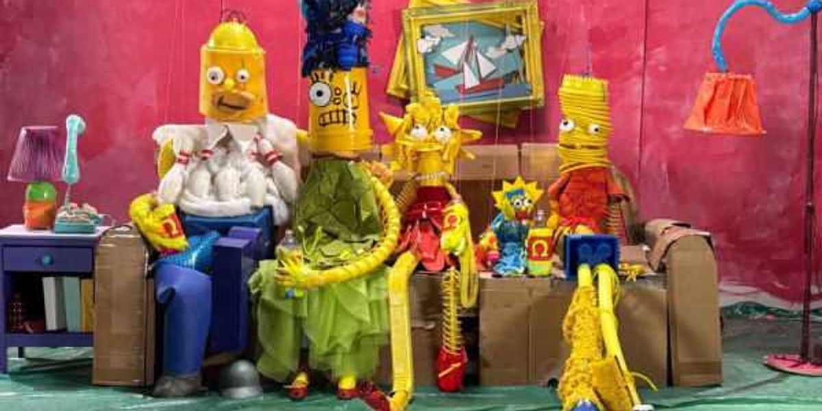Special episode of The Simpsons features couch gag by Meow Wolf artists