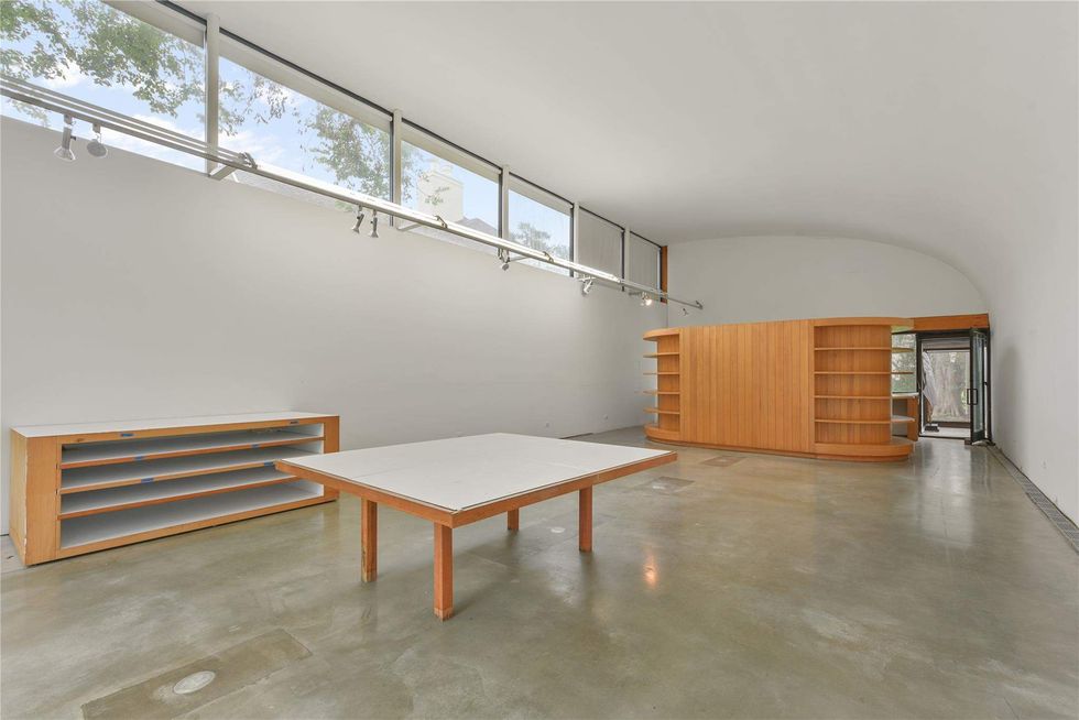 The studio space at 701 Mulberry Lane