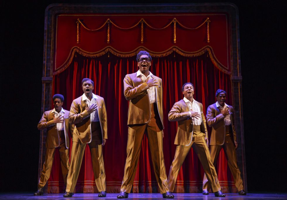 The Temptations in Motown the Musical