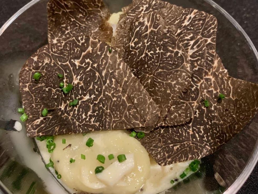 The Truffle Masters 2019 Eunice blue crab ragu