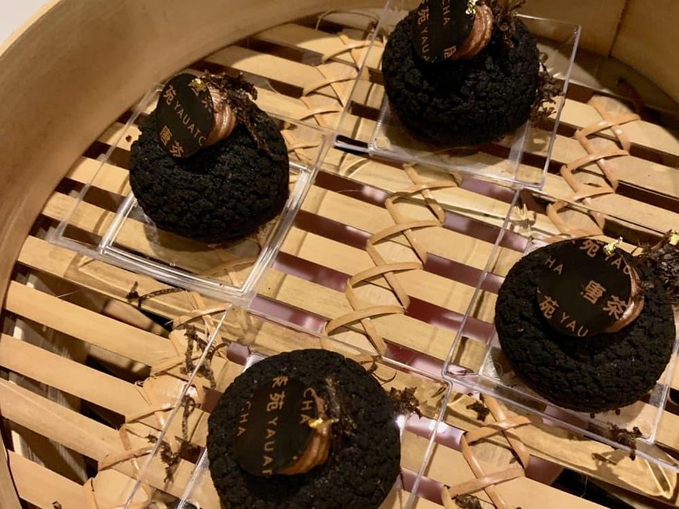The Truffle Masters 2019 Yauatcha chocolate choux