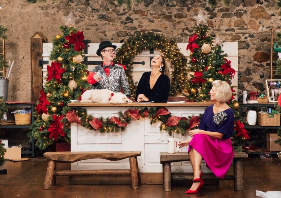 The Ultimate Gift Wrapping Challenge cast Alton DuLaney Lauren McBride Jane Means