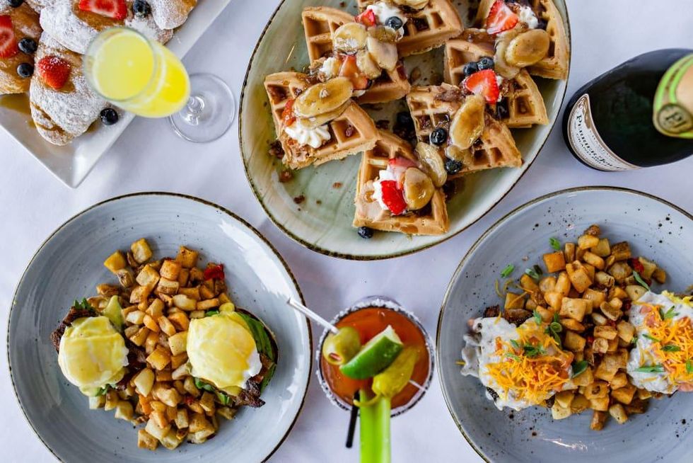 The Union Kitchen brunch spread