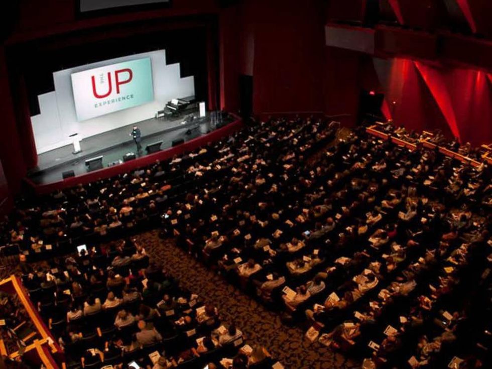 The UP Experience, crowd, auditorium, Stafford Performing Arts Theatre