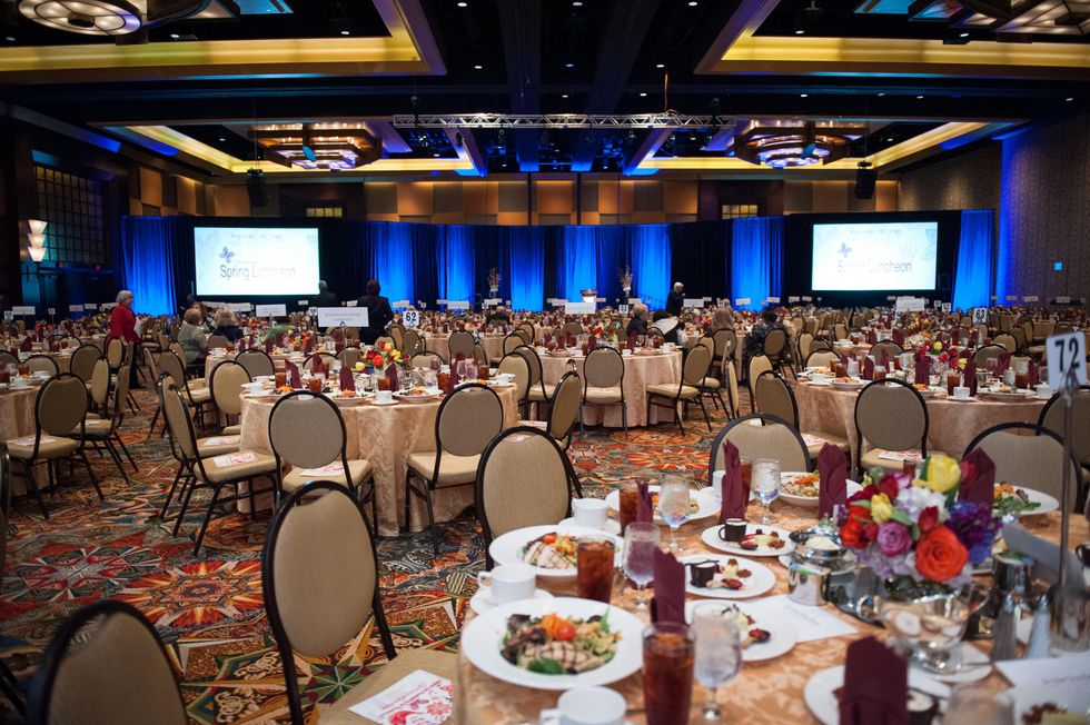 The venue at the CHRISTUS Foundation for HealthCare spring luncheon April 2015