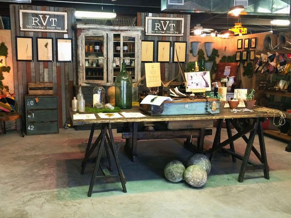 The Vintage Round Top booth overall