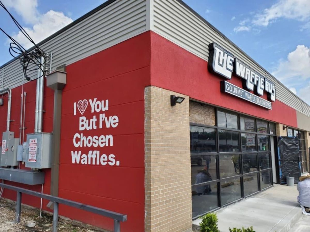 The Waffle Bus is now open. CultureMap Houston