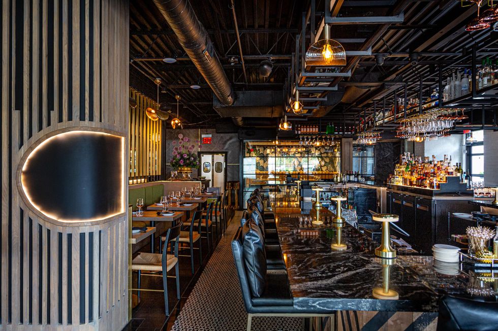 The Warwick bar interior