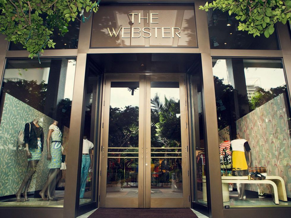 The Webster clothing store Miami March 2015 Bal Harbour exterior