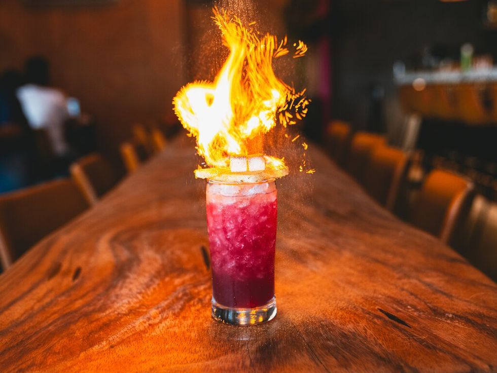 The Wild Dragon cocktail at Wild